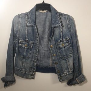 BULLHEAD  SEMI CROPPED JEAN JACKET